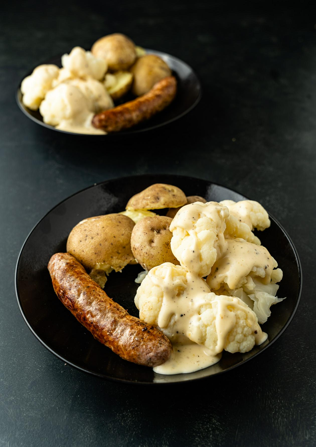 Bloemkool met bechamelsaus