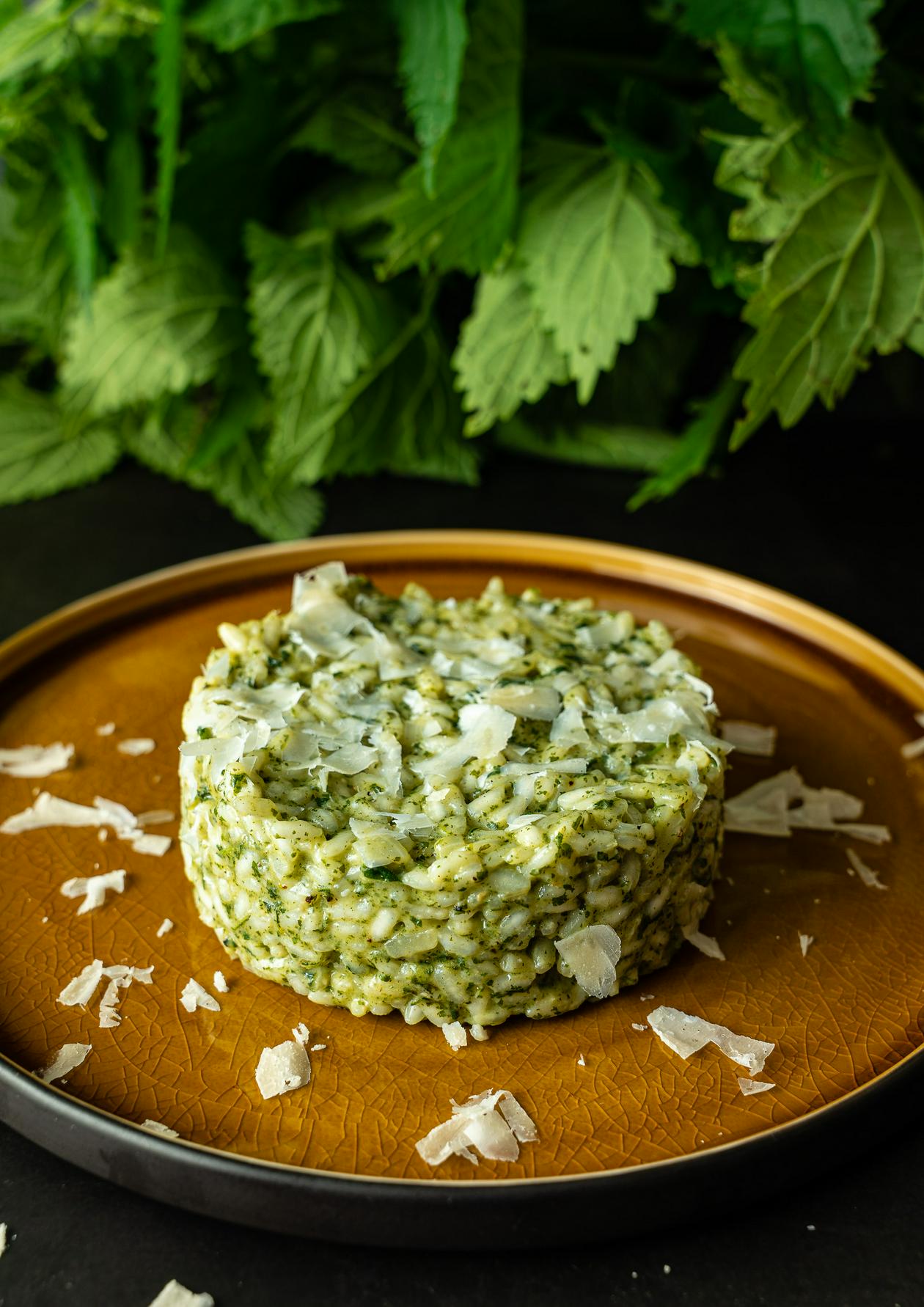 Brandnetel risotto