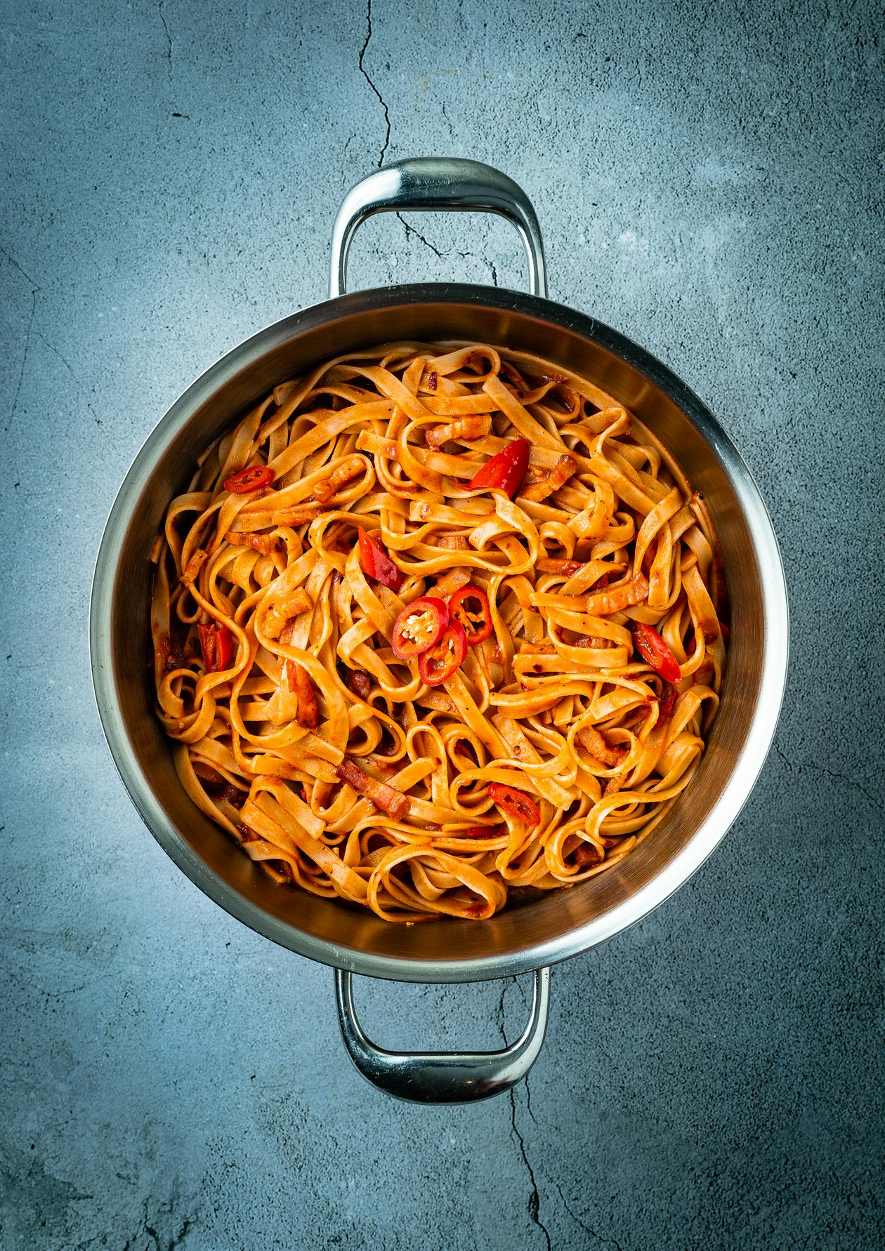 Linguine all'Amatriciana