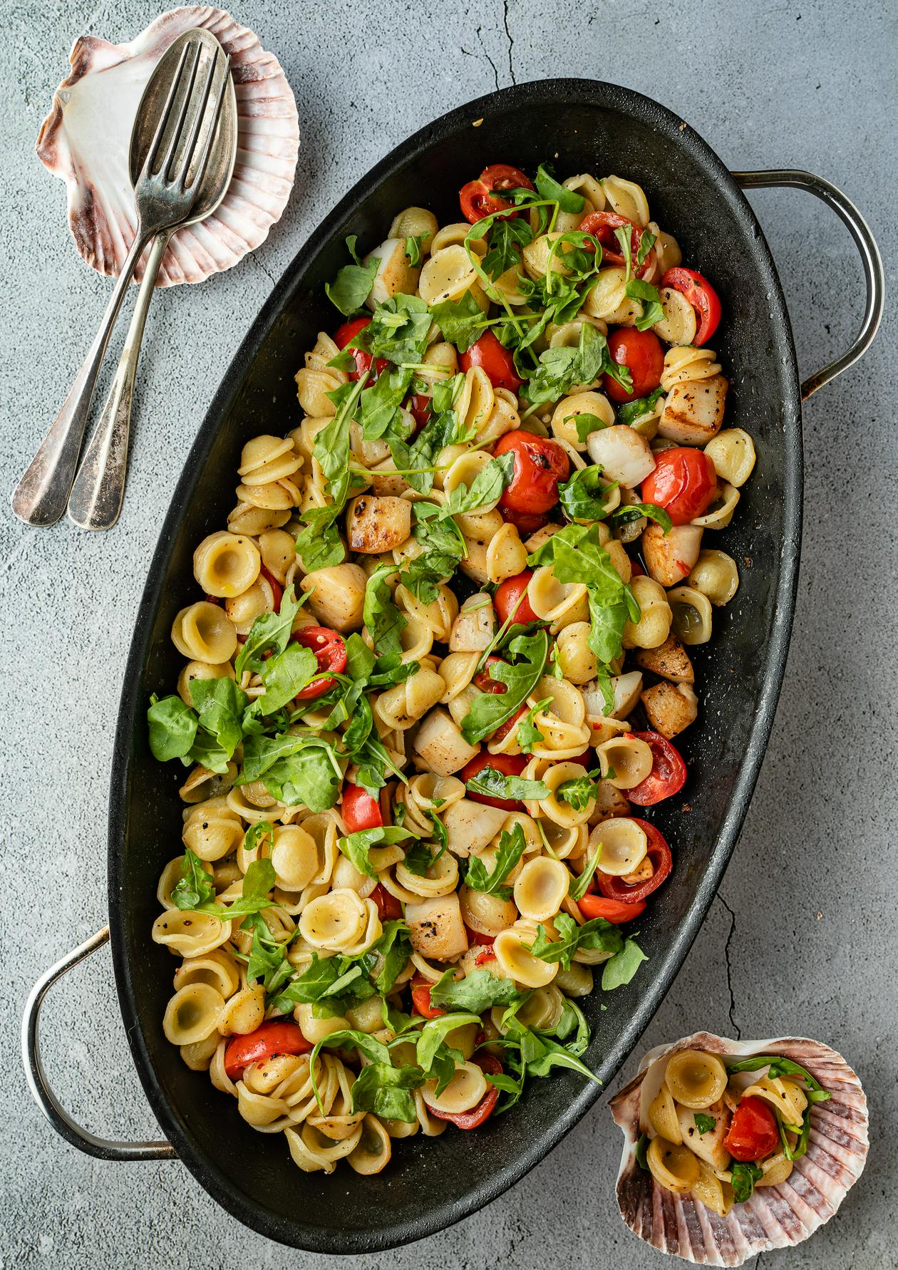 Orecchiette met coquilles