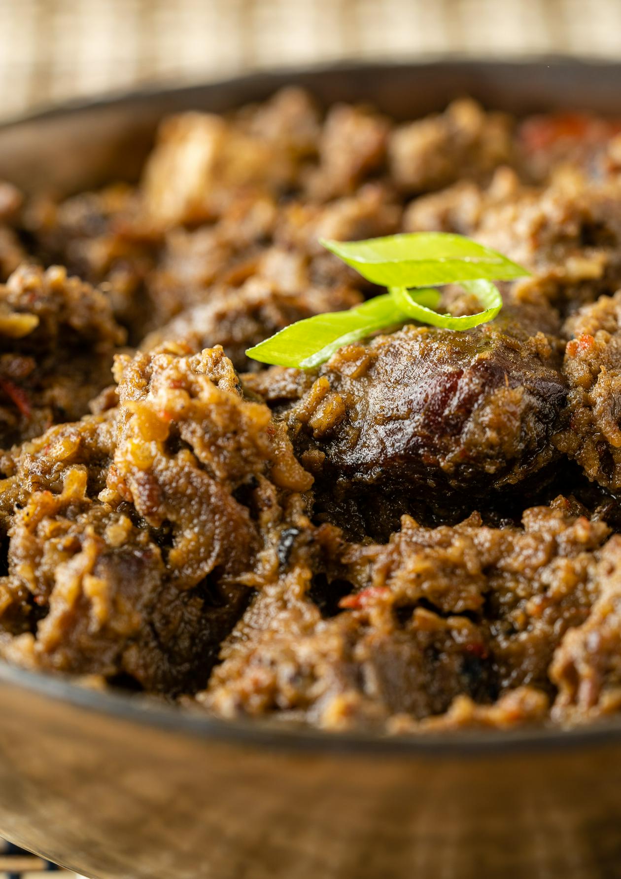 Rendang van de BBQ