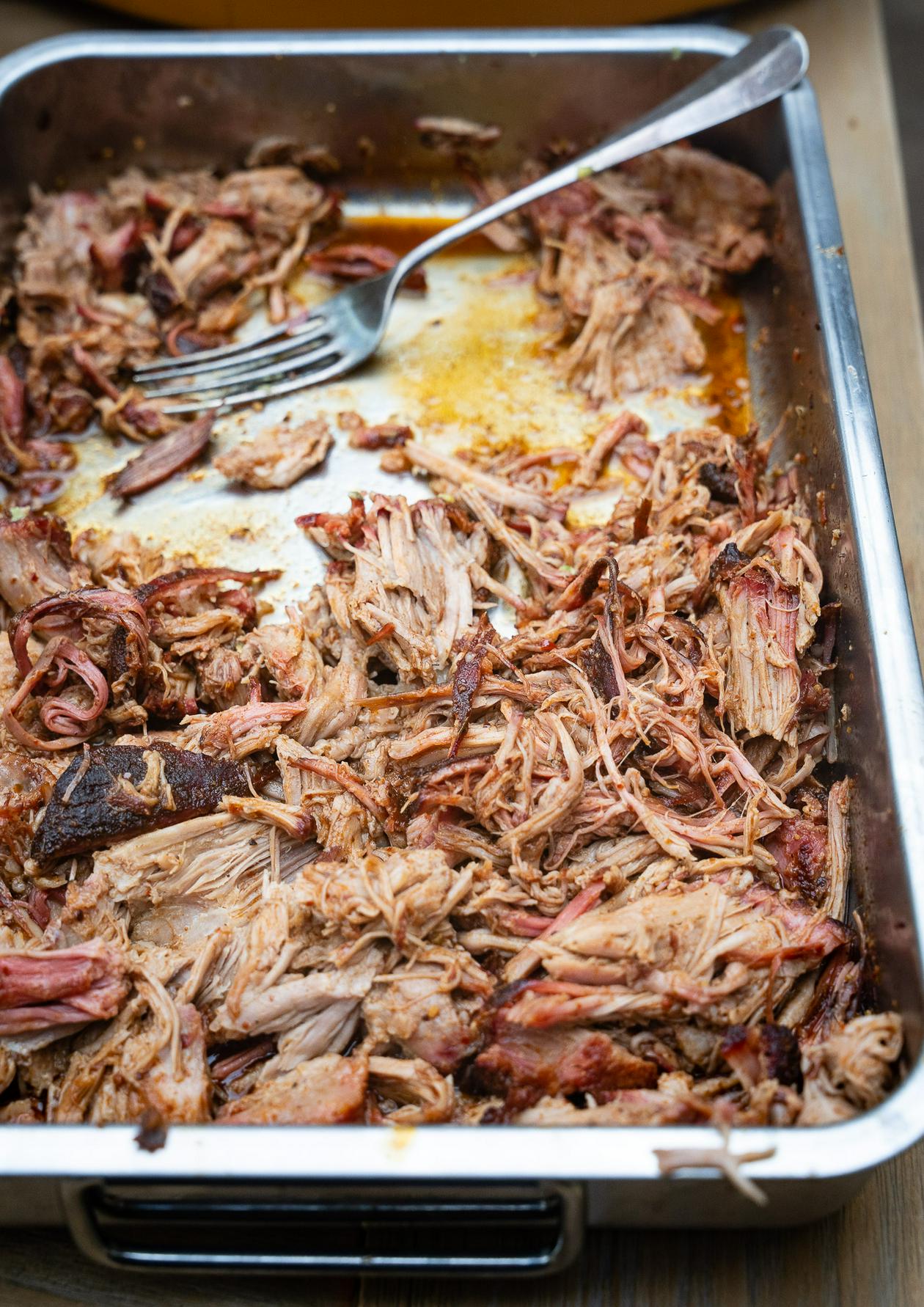 Snelle pulled pork